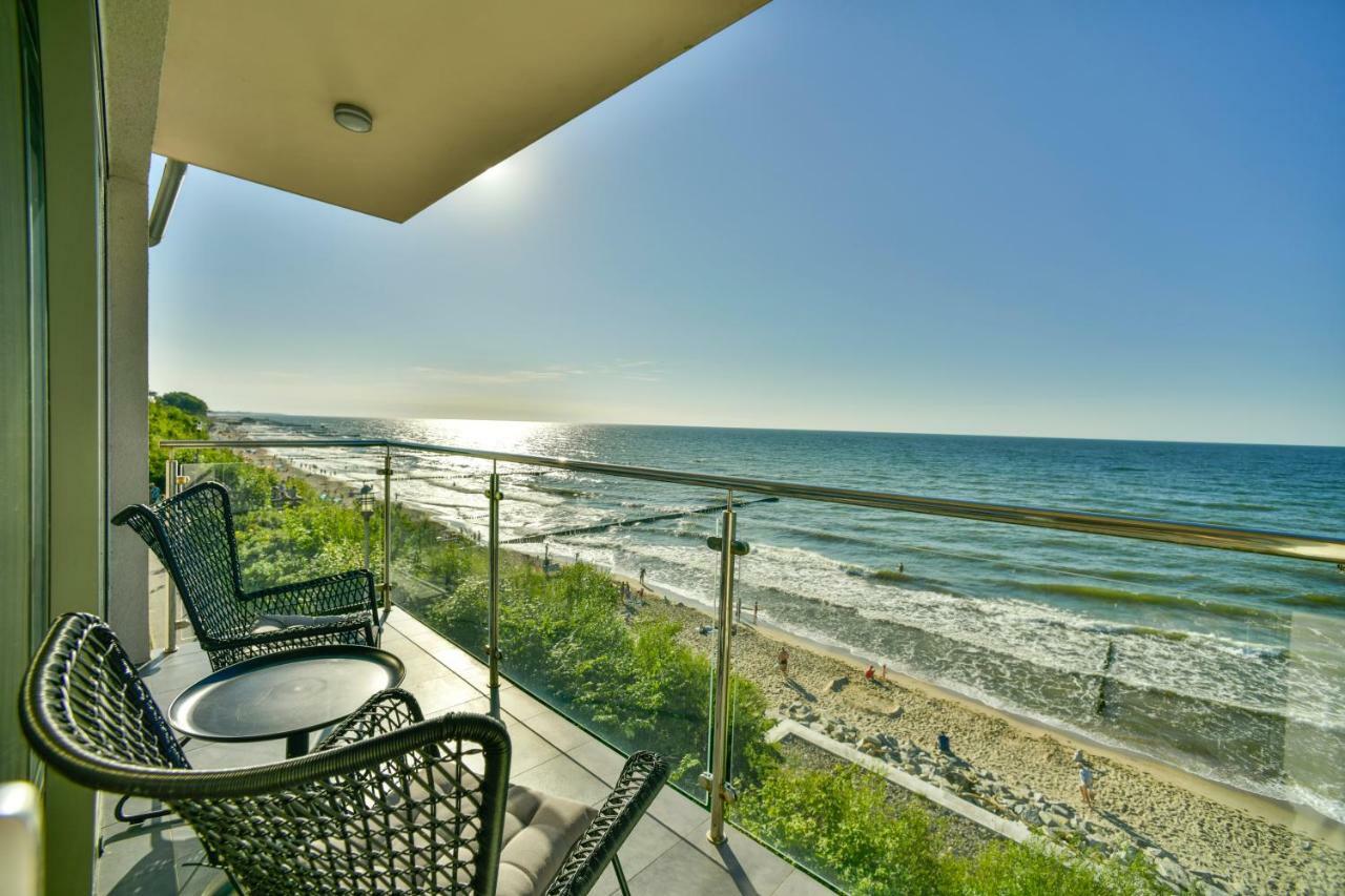 Ferienwohnung Premium Cliff Apartament - Ustronie Morskie Exterior foto